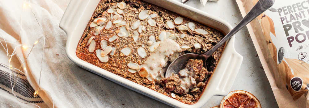 that protein - Christmas baked oats – thatprotein
