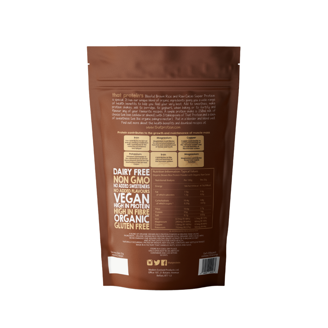 Blissful Raw Cacao Organic Super Protein