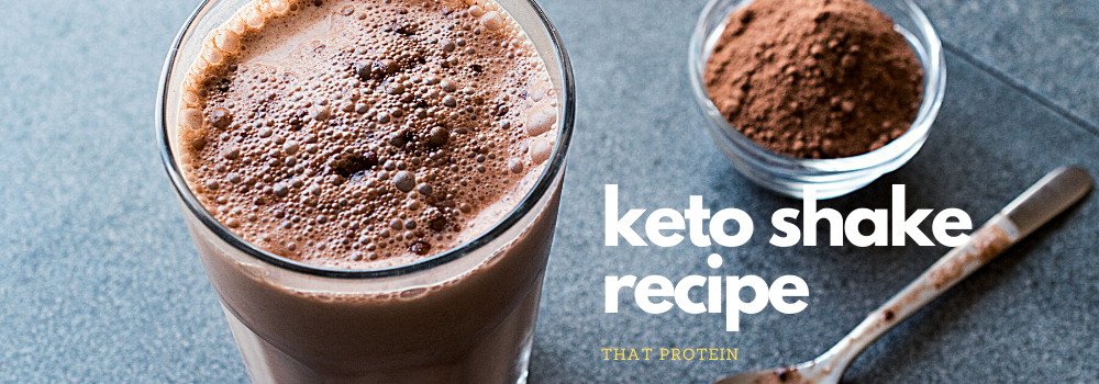 Keto Shake Recipe - Cacao, coconut and Avo Keto breakfast shake