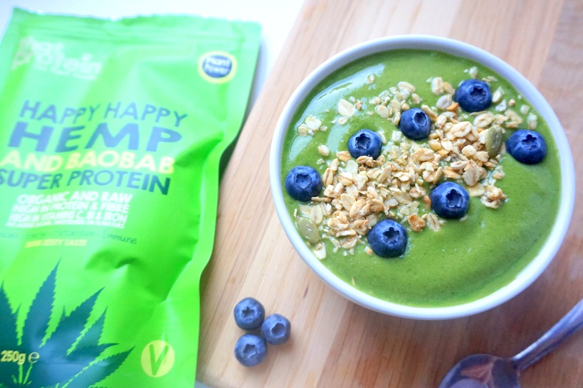 Happy Happy Hemp & Baobab New Year Smoothie