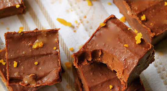 Raw Chocolate And Orange Protein Fudge. Recipe from that protein. – thatprotein