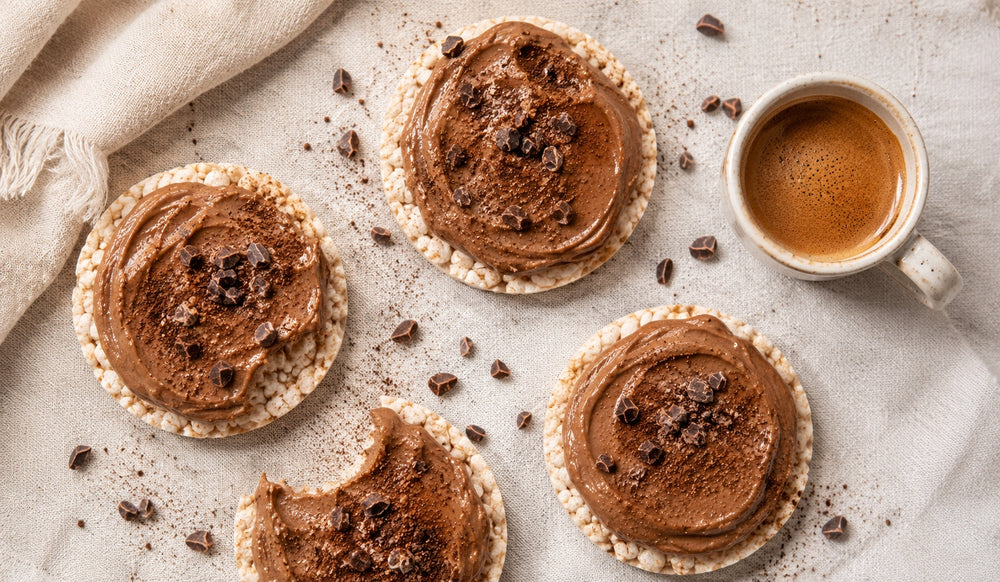 Low FODMAP Mocha Protein Rice Cakes (5-Min Snack) – thatprotein