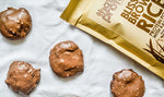 Blissful Brown Rice and Raw Cacao Protein Cookies