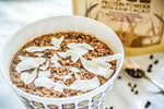 Blissful Brown Rice and Raw Cacao Overnight Oats