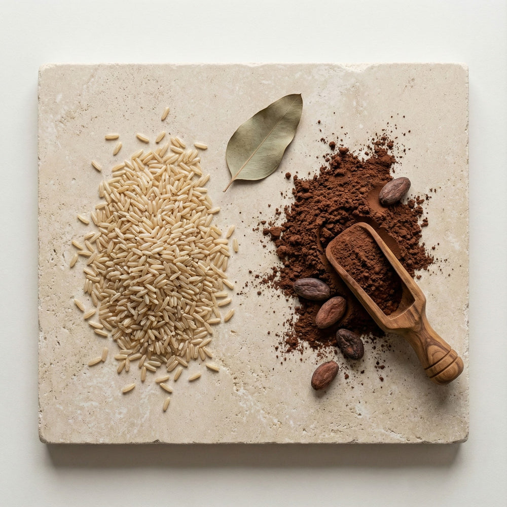
                  
                    Load image into Gallery viewer, Blissful Brown Rice and Raw Cacao Chocolate Protein – Vegan, Low FODMAP, Additive-Free
                  
                