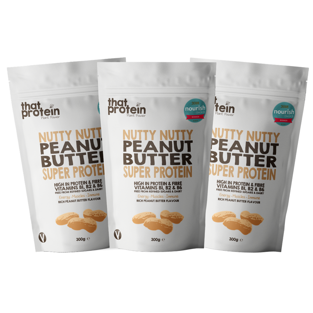 Nutty About Peanut Butter Bundle - BIGGER 300g PACKS
